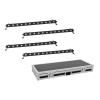 EUROLITE Set 4x LED BAR-12 QCL RGBW Bar + Case