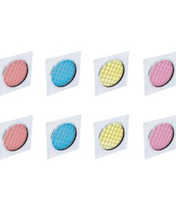 EUROLITE Set 8x Dichroic filter, silver frame PAR-56, assorted