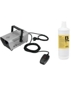 EUROLITE Set N-10 silver + B2D Basic smoke fluid 1l