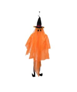 EUROPALMS Halloween Figure Ghost with Witch Hat, 150cm