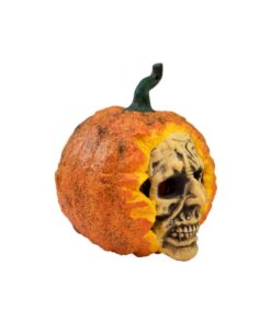 EUROPALMS Halloween Skull Pumpkin, 26cm