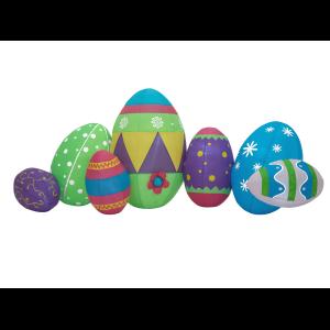 EUROPALMS Inflatable Figure Easter Eggs, 100cm