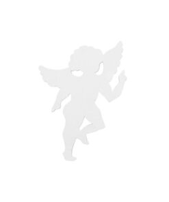 EUROPALMS Silhouette Angel, white, 60cm