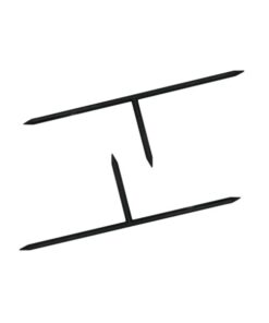 EUROPALMS Silhouette Easter Rabbit, white, 60cm