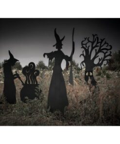 EUROPALMS Silhouette Metal Ghost Tree, 150cm