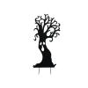 EUROPALMS Silhouette Metal Ghost Tree, 150cm