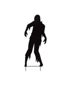 EUROPALMS Silhouette Metal Zombie Man, 135cm