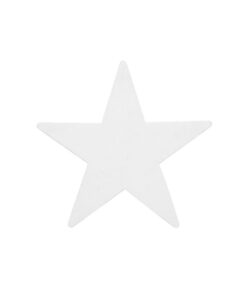 EUROPALMS Silhouette Star, white, 58cm