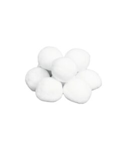 EUROPALMS Snowballs, 7,5cm, 10x