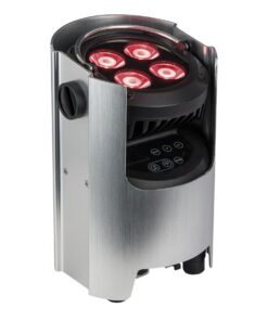 EventSpot 1600 Q4 4 LED RGBW da 12W, Alluminio spazzolato