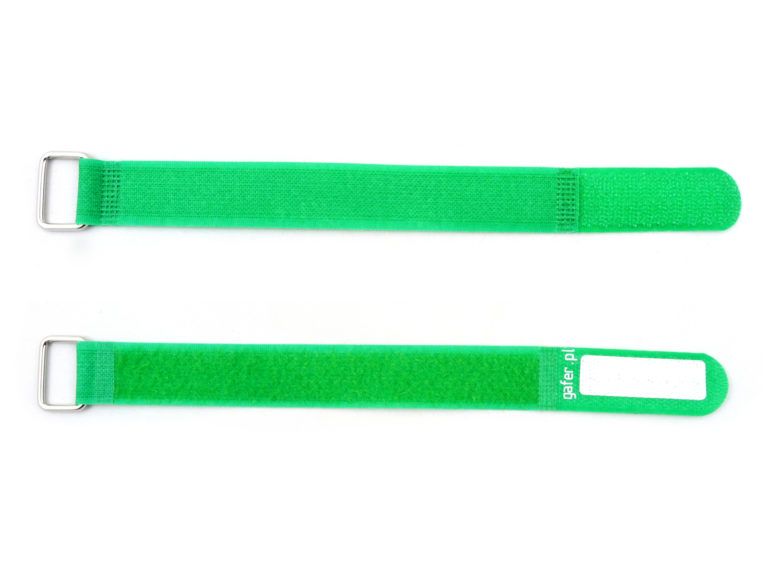 GAFER.PL Tie Straps 25x260mm 5 pieces green