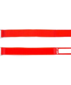 GAFER.PL Tie Straps 25x400mm 5 pieces red