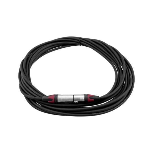 PSSO XLR cable COL 3pin 7.5m bk Neutrik