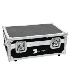 ROADINGER Flightcase 4x AKKU TL-3 Trusslight QuickDMX with charg