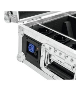 ROADINGER Flightcase 4x AKKU TL-3 Trusslight QuickDMX with charg