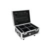 ROADINGER Flightcase 4x AKKU UP-4 QuickDMX with charging functio