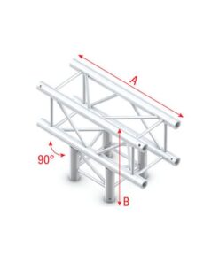T-Cross 3-way Taglio a T 3 vie connettori inclusi