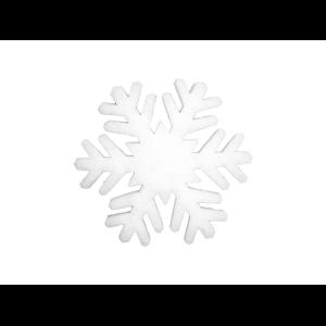 EUROPALMS Snowflake made of snow matting, 41cm, flame retardent