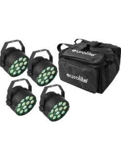 EUROLITE Set 4x LED PARty TCL Spot + Soft-Bag