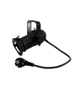 EUROLITE Set PAR-16 Spot GU-10 black + GU-10 230V LED SMD 7W 300