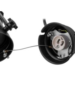 EUROLITE Set PAR-16 Spot GU-10 black + GU-10 230V LED SMD 7W 300