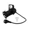 EUROLITE Set PAR-16 Spot GU-10 black + GU-10 230V LED SMD 7W 640