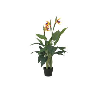 EUROPALMS Bird-of-paradise flower, artificial plant, 90cm