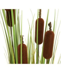 EUROPALMS Bulrush, alrtificial plant, 150cm