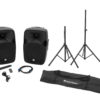 OMNITRONIC Set XFM-212AP + Speaker stand MOVE MK2