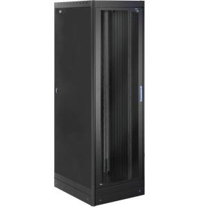 Armadio Server Rack 19'' 600x1000 42U Nero Serie Lite Porta Grigliata