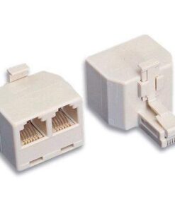 Accoppiatore telefonico duplex 6P4C M a 2x 6P4C F