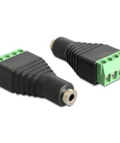 Adattatore Audio 2.5'' Femmina a Terminal Block 4 pin