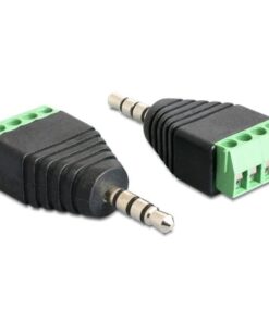 Adattatore Audio 3.5'' Maschio a Terminal Block 4 pin