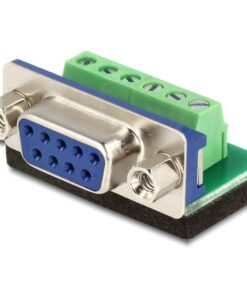 Adattatore DB9 pin Femmina Terminal Block 6 pin