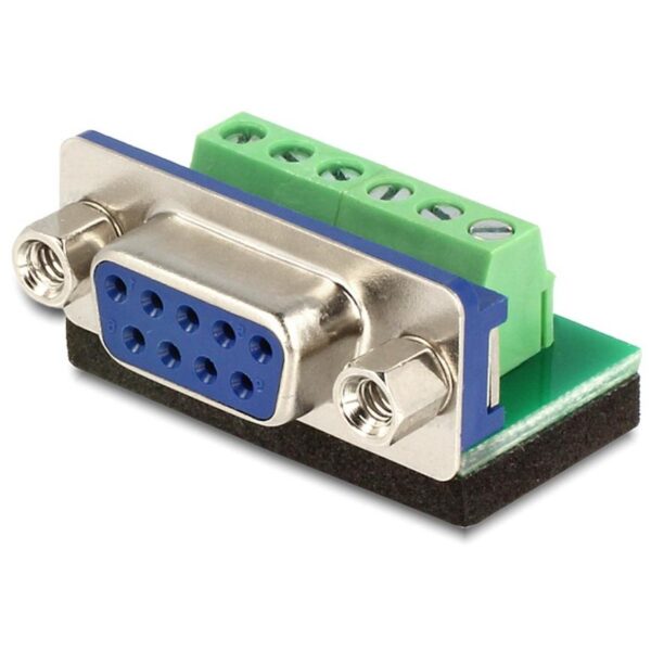 Adattatore DB9 pin Femmina Terminal Block 6 pin