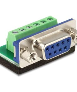 Adattatore DB9 pin Femmina Terminal Block 6 pin