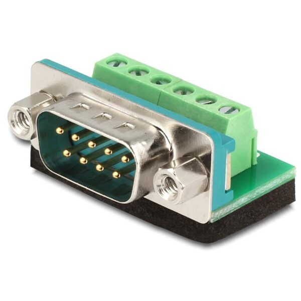 Adattatore DB9 pin Maschio Terminal Block 6 pin