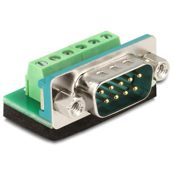 Adattatore DB9 pin Maschio Terminal Block 6 pin