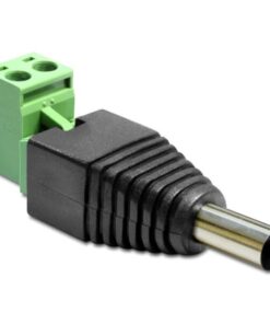 Adattatore DC 2.5x5.5 mm Maschio Terminal Block 2 pin