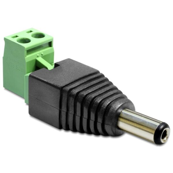 Adattatore DC 2.5x5.5 mm Maschio Terminal Block 2 pin