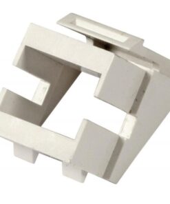 Adattatore Keystone SC/LC Simplex Bianco