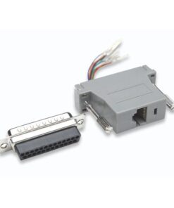 Adattatore Modulare DB 25p. M / RJ45 8 fili