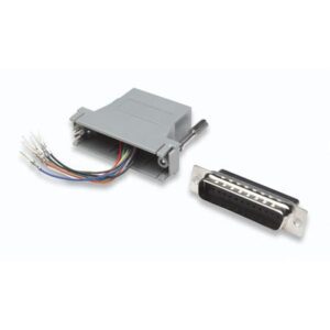 Adattatore Modulare DB 25p. M / RJ45 8 fili