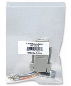 Adattatore Modulare DB 9p. M / RJ45 8 fili