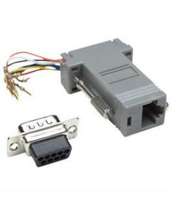 Adattatore Modulare DB 9p. M / RJ45 8 fili