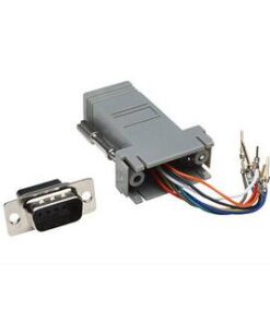 Adattatore Modulare DB 9p. M / RJ45 8 fili