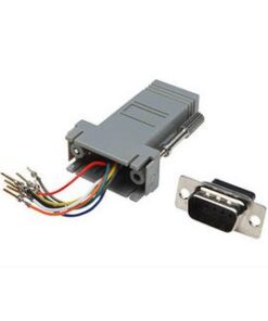 Adattatore Modulare DB 9p. M / RJ45 8 fili
