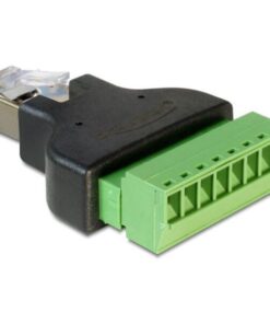 Adattatore RJ45 Maschio Terminal Block 8 pin