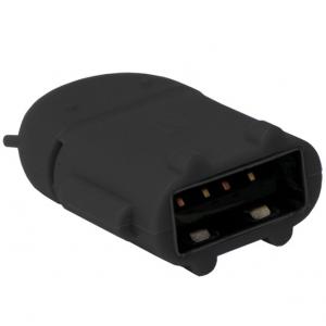 Adattatore USB 2.0 OTG MicroB M / A F per Smartphone/Tablet Nero