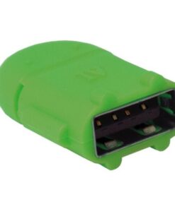Adattatore USB 2.0 OTG MicroB M / A F per Smartphone/Tablet Verde